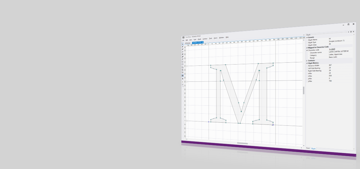 FontDraw - Редактор шрифтов